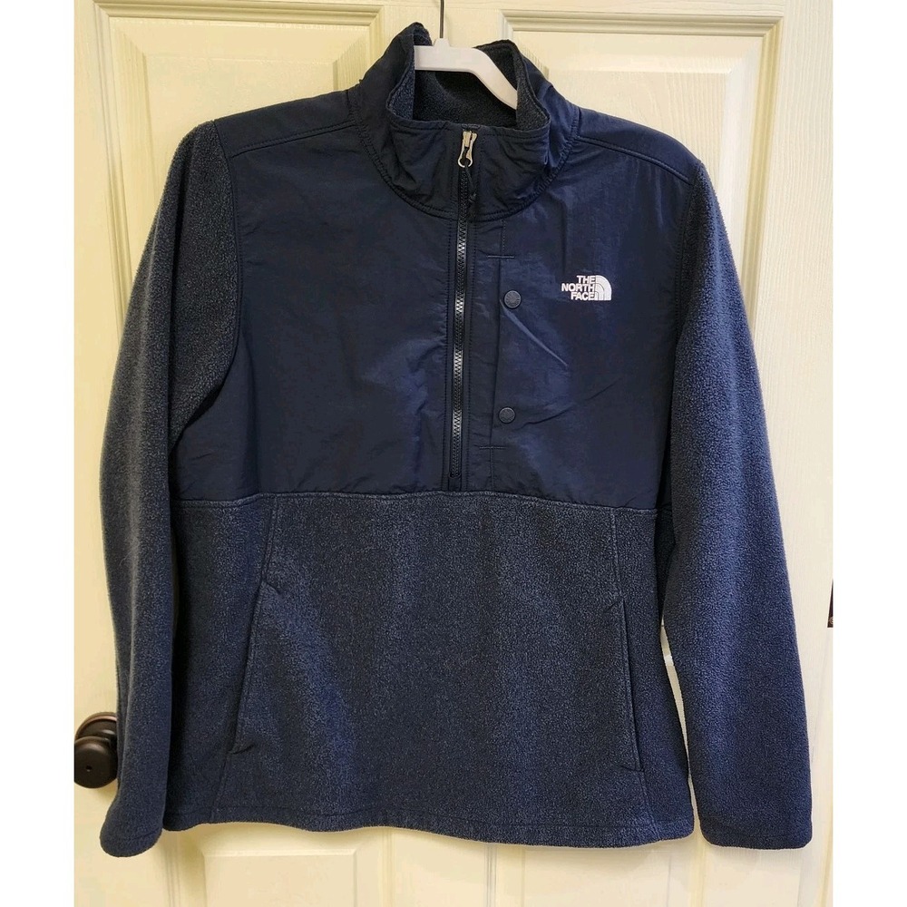 The North Face Women's Candescent Quarter Zip Pullover Blue - X large‎